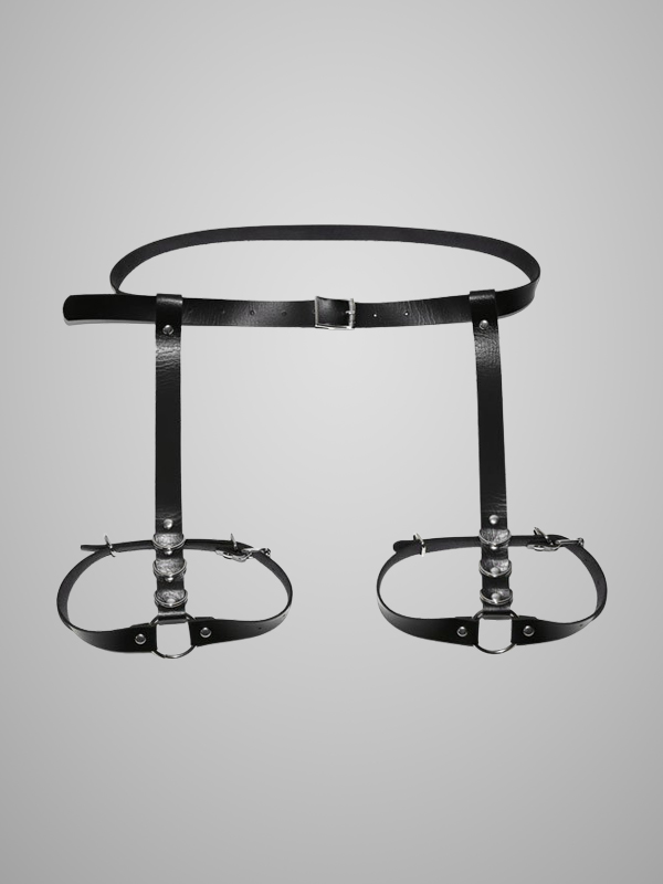 Dark Punk Adjustable Gatrter Intergated Belt