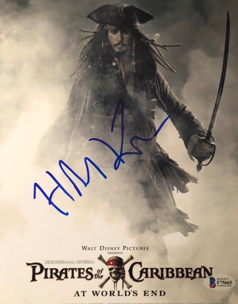 Hans Zimmer signed autographed 8x10 Photo Poster painting Pirates of the Caribbean BECKETT BAS