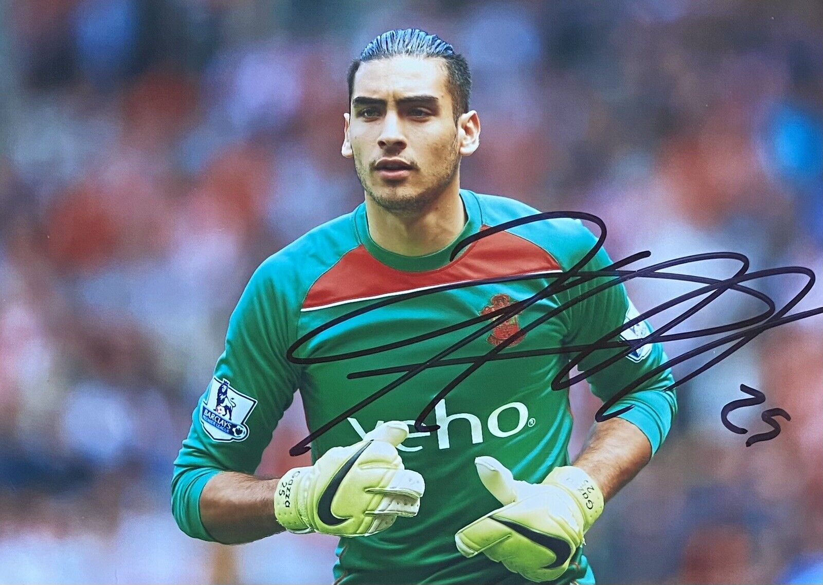 Paulo Gazzaniga Genuine Hand Signed Southampton 6X4 Photo Poster painting