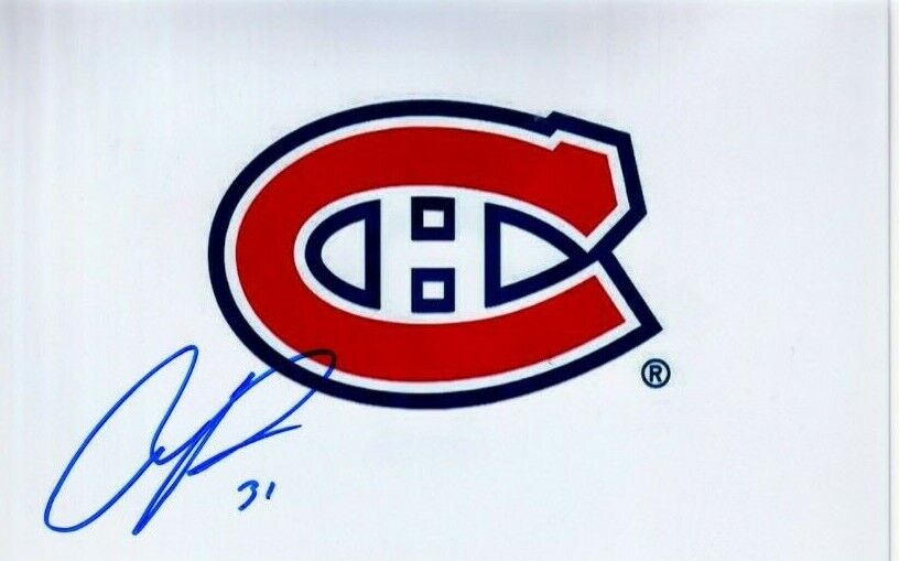 CAYDEN PRIMEAU autographed SIGNED MONTREAL CANADIENS 4x6 Photo Poster painting