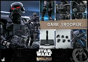 【IN STOCK】Hottoys TMS032 Star Wars The Mandalorian Dark Trooper 1/6 Scale Action Figure-