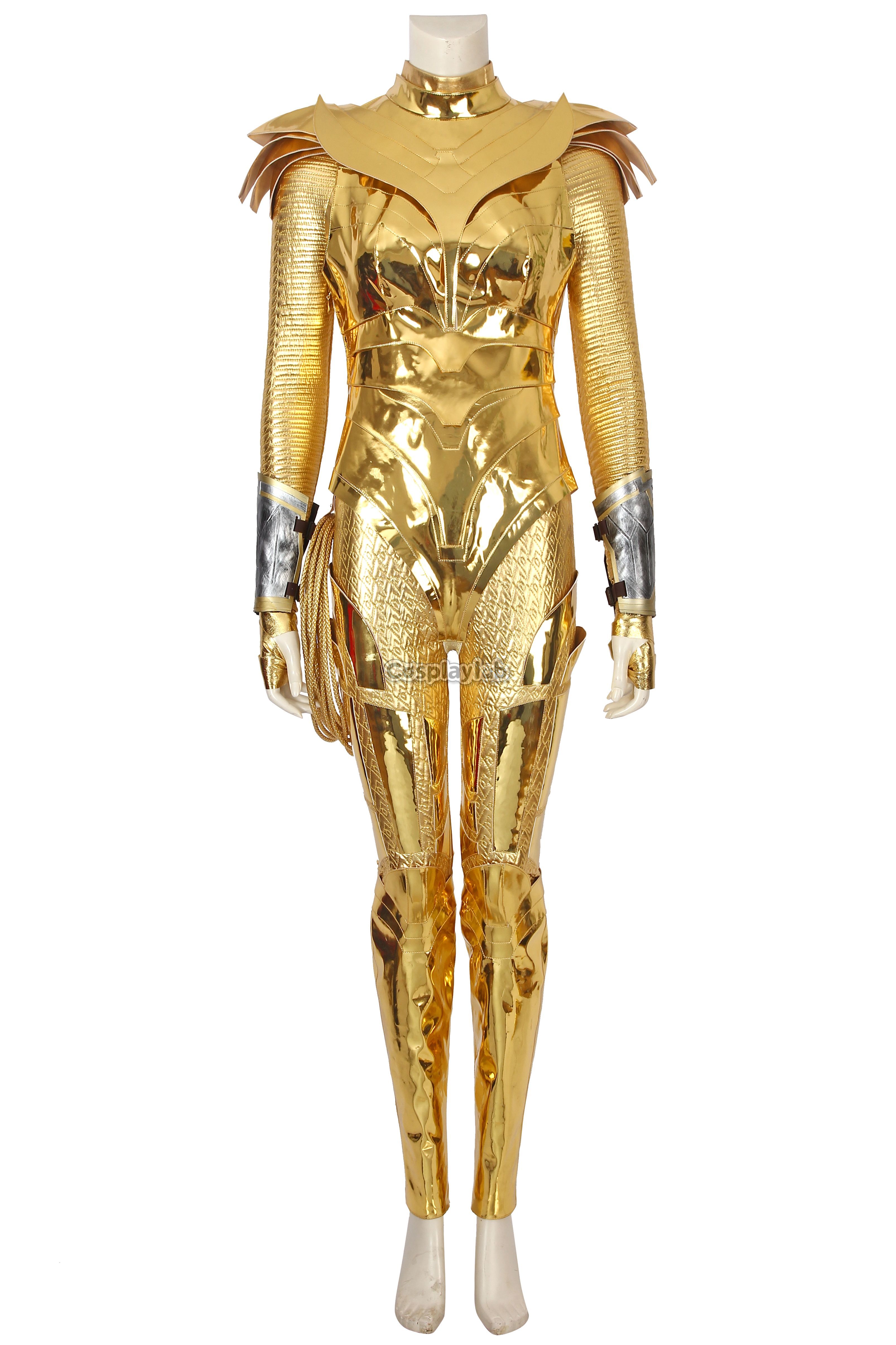 Diana Prince Golden Armor Cosplay Costume