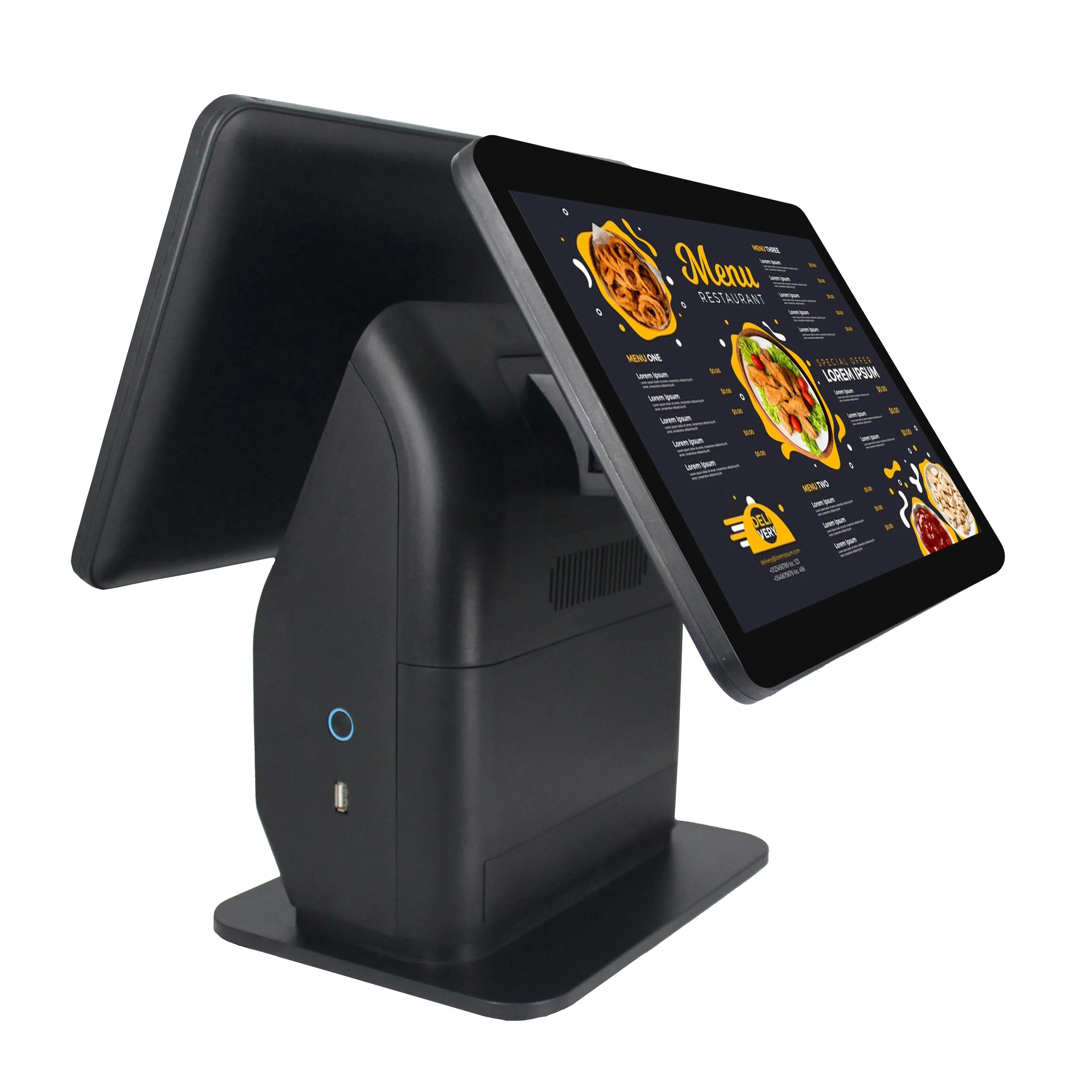 RFID New kiosk With 2D Scanner Printer Pos Terminal 15.6 Inch Android ...