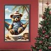 (40*60cm)Bear - Full Round Drill Diamond Painting