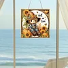 Diamond Painting Acrylic 2D Flat Love Autumn Hanging Diamond Art Kits Wall Door Decor