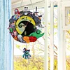Diamond Painting Animal And Flower Hanging Clock Pendant Kit for Decoration