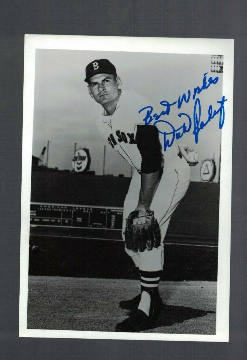 Dick Radtz Boston Red Sox Signed 5x7 Photo Poster painting W/Our COA