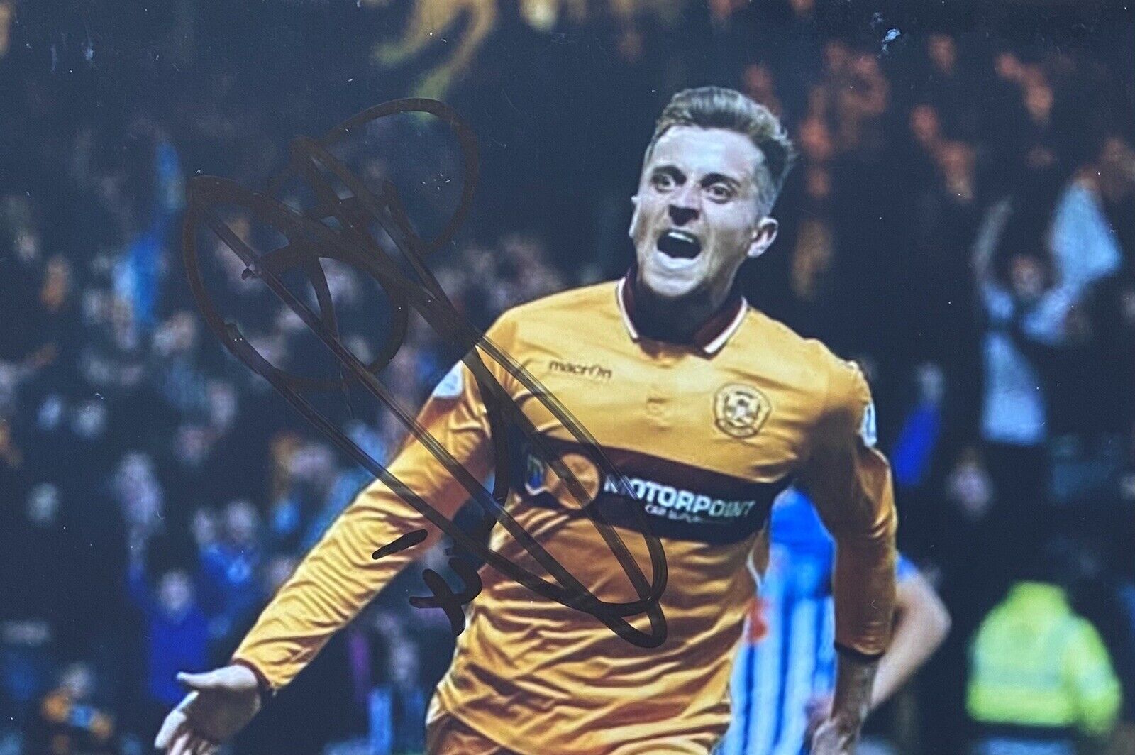 Elliott Frear Genuine Hand Signed Motherwell 6X4 Photo Poster painting