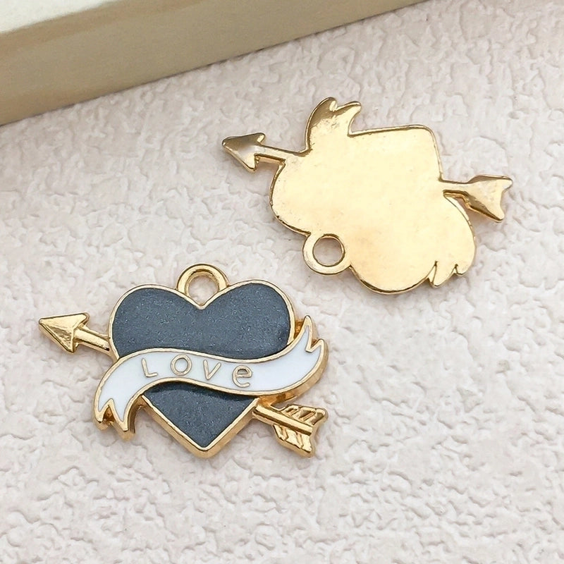 1 Piece 11*13mm 14 * 15mm 4*16mm Alloy Heart Shape Jewelry Accessories Pendant