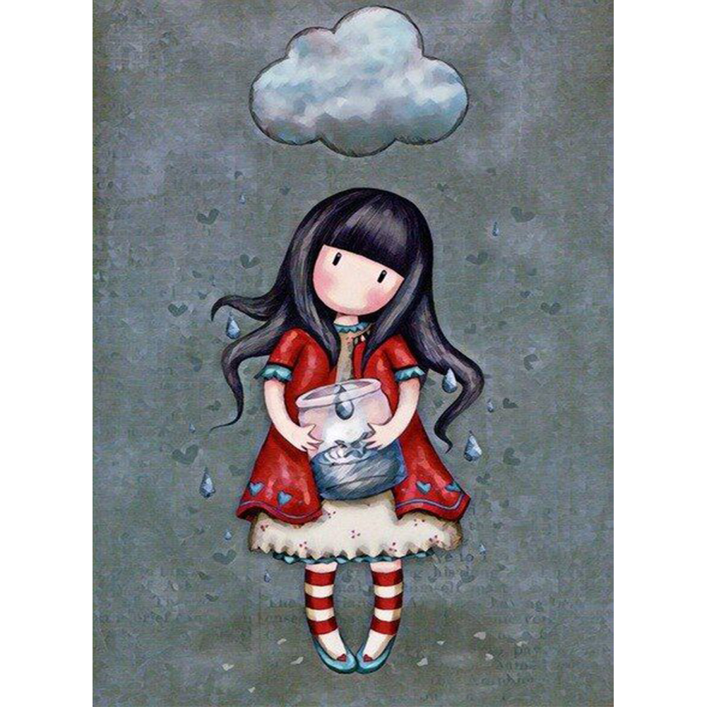 

30*40CM - Square Drill Diamond Painting - Goliath Doll, 501 Original