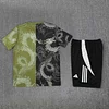 2025/2026 Real Madrid Pre-Match Training Black Green Shirt+Shorts 1:1 Thai Quality