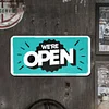 Open - Vintage Metal Signs - 30*15cm