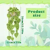 Turtleback Leaf Beginners Crochet Kit, hanging basket Crochet Starter Kits with Step-by-Step Video Tutorials, Hanging Potted Plants Knitting Starter Pack for Beginners Decoration