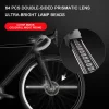 LED Bicycle Light RGB Programmable Dynamic Hot Wheel Cycling Light IPX6 Waterproof Light Mountain Road Cycling Equipment Night Riding Light