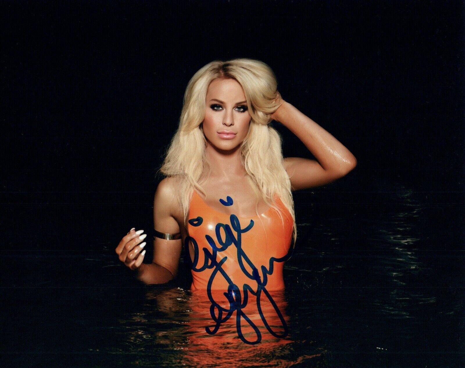 Gigi Gorgeous Signed Autographed 8x10 Photo Poster painting COA