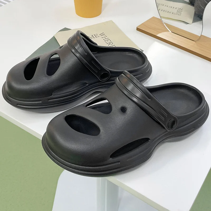 Platform Sandals Summer Women Slippers 6cm Wedges Sandals Outdoor Clogs Thick Street Beach Slide Flip Flops Garden Shoes