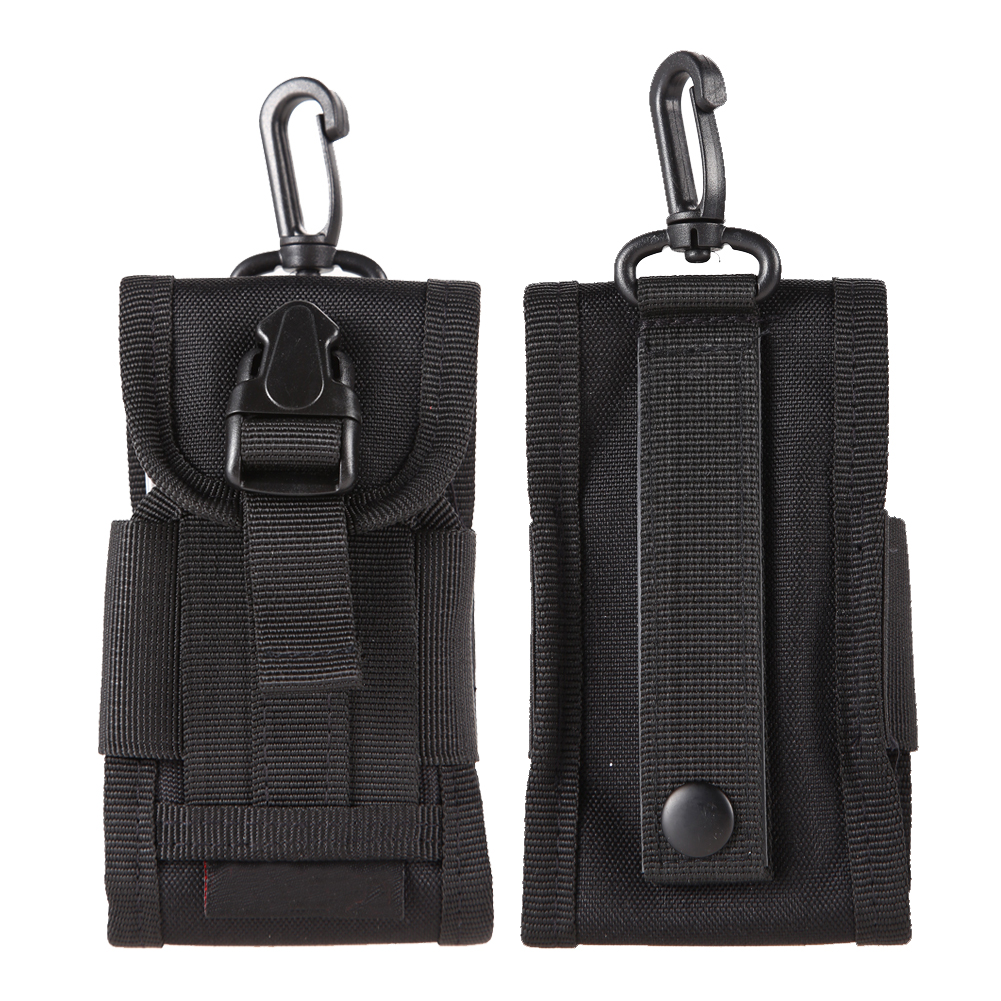 

Outdoor Universal Army Bag Cell Phone Belt Loop Hook Case Pouch Holster, Black, 501 Original