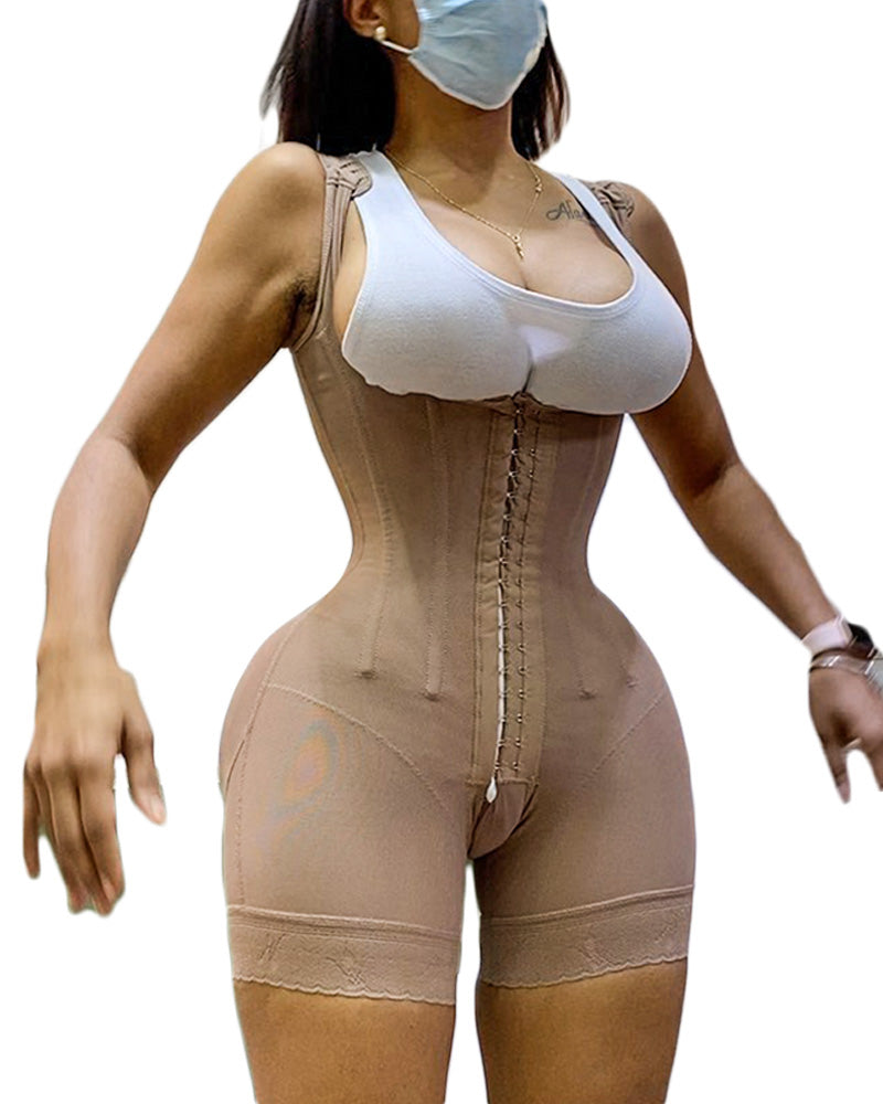 Women's Shapewear HOOK AND EYE CLOSURE Tummy Control Adjustable Crotch