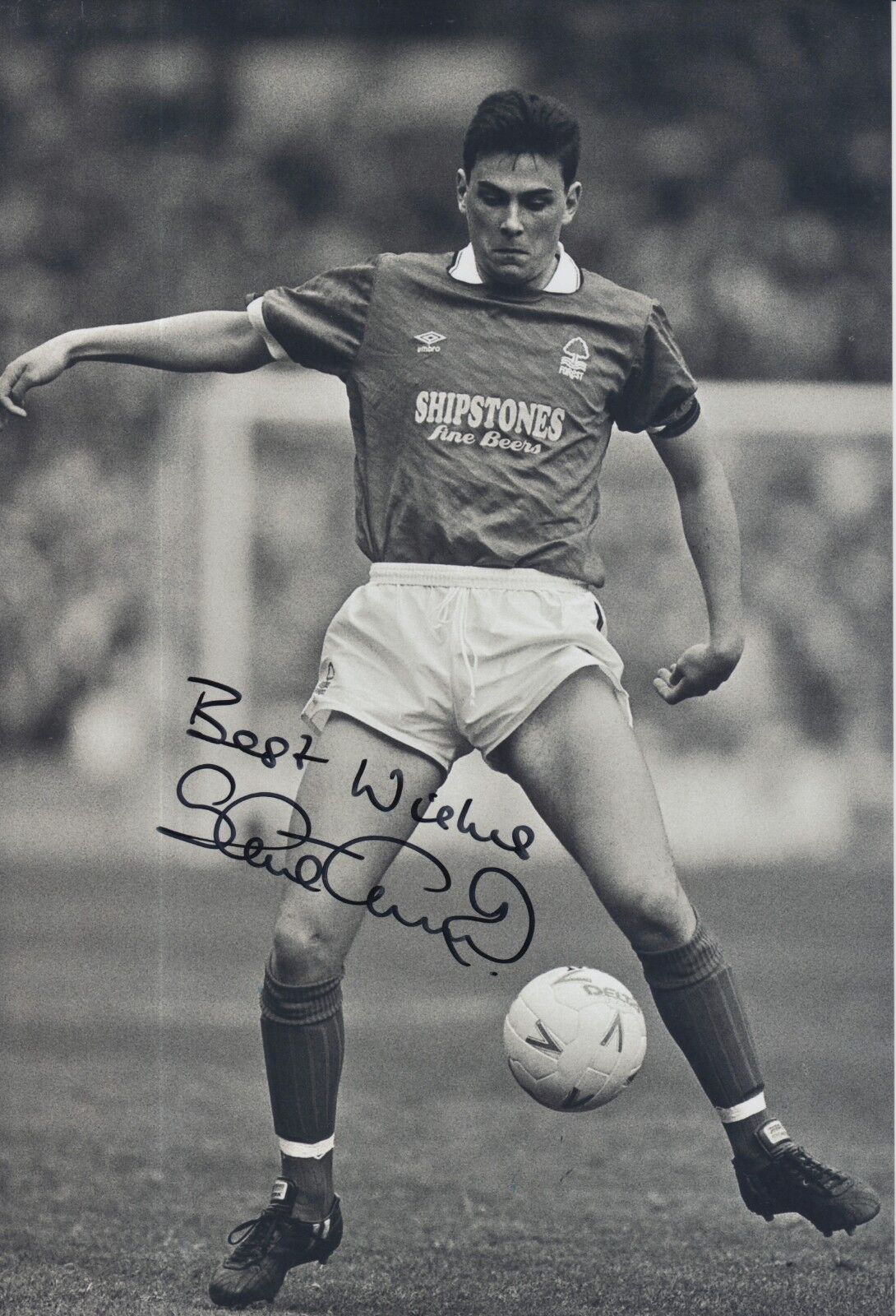 Steve Chettle Hand Signed Nottingham Forest 12x8 Photo Poster painting 1.