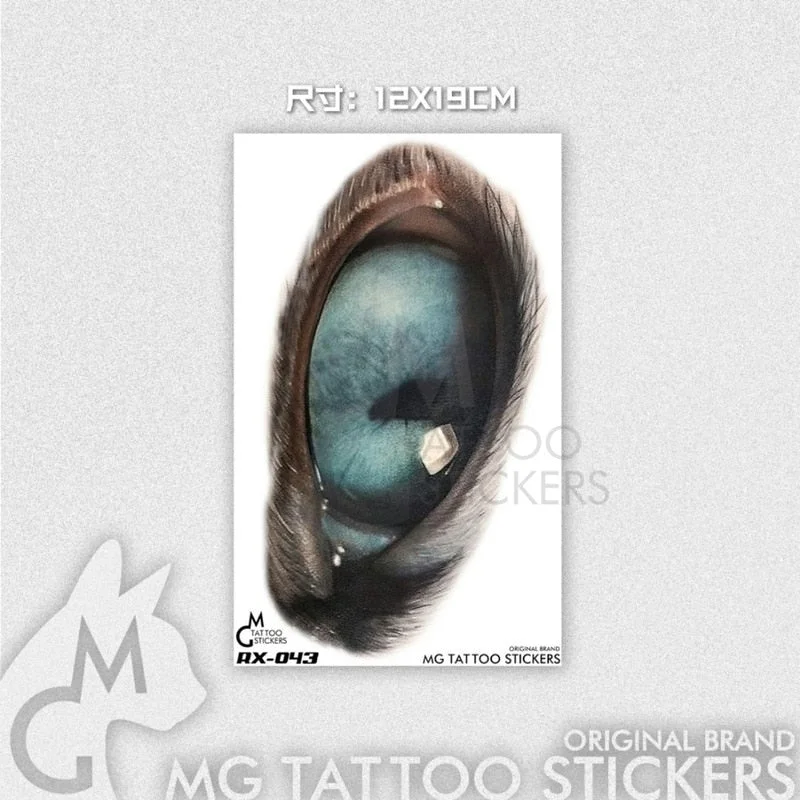 Japanese Dark Comics Evil Kawakami Tomie Double-sided Girl Waterproof Temporary Fake Tattoo Sticker Sleeve Anime Tattoo