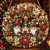 DIY Diamond Painting Xmas Hanging Ornament Pendant Acrylic Double Sided Print Decor Kit