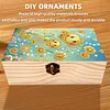 uk.everydayedeals DIY Diamond Painting Wooden Storage Box With Locking Clasp -&nbsp;Flower