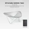 Camping Portable Burning Fire Rack Stainless Steel Bonfire Stove Detachable