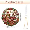 Diamond Art Kit Christmas Sweet Wreath Window Ornament 9.45x9.45in