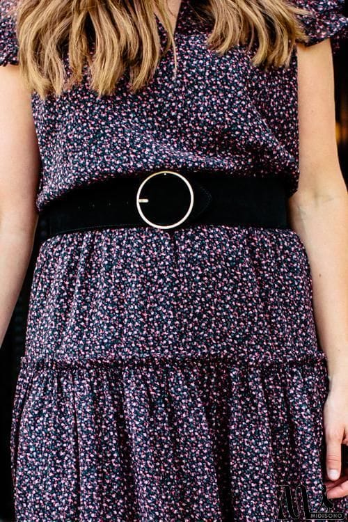 MidiSono - O Velvet Wide Belt