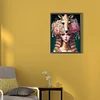 Diamond Painting -DIY Round Drill Giraffe Girl