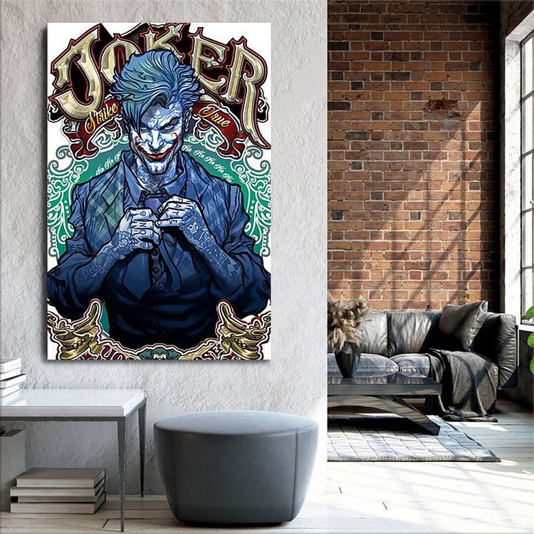 Joker Canvas Wall Art  varity-store
