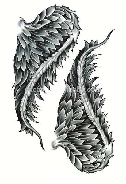 Waterproof Temporary Tattoos Sticker Scorpion Fly birds dark clouds fake tattos flash tatoo tatouage for women men