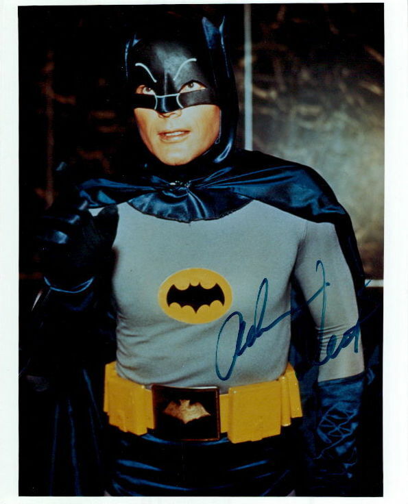 Adam West (Batman) signed 8x10 Photo Poster painting In-person
