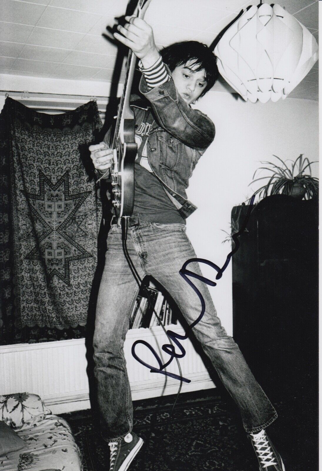 PETE DOHERTY HAND SIGNED 12X8 Photo Poster painting MUSIC AUTOGRAPH THE LIBERTINES 9