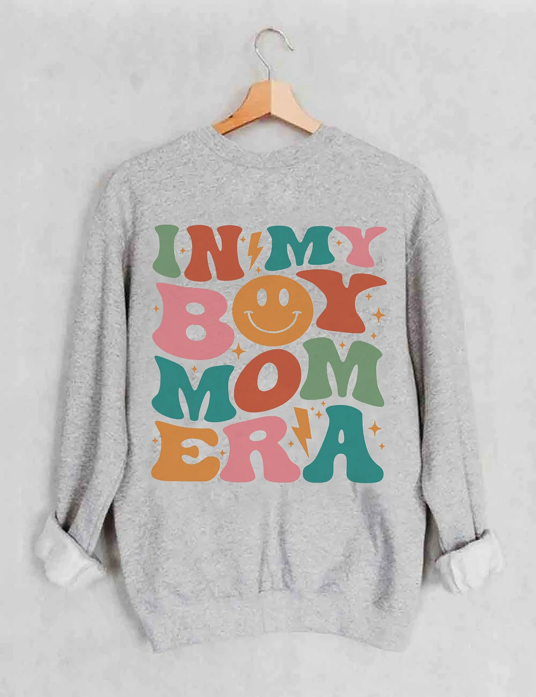 In My Boy Mom Era Sweatshirt