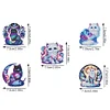 5Pcs Acrylic Cat Diamond Painting Fridge Magnet