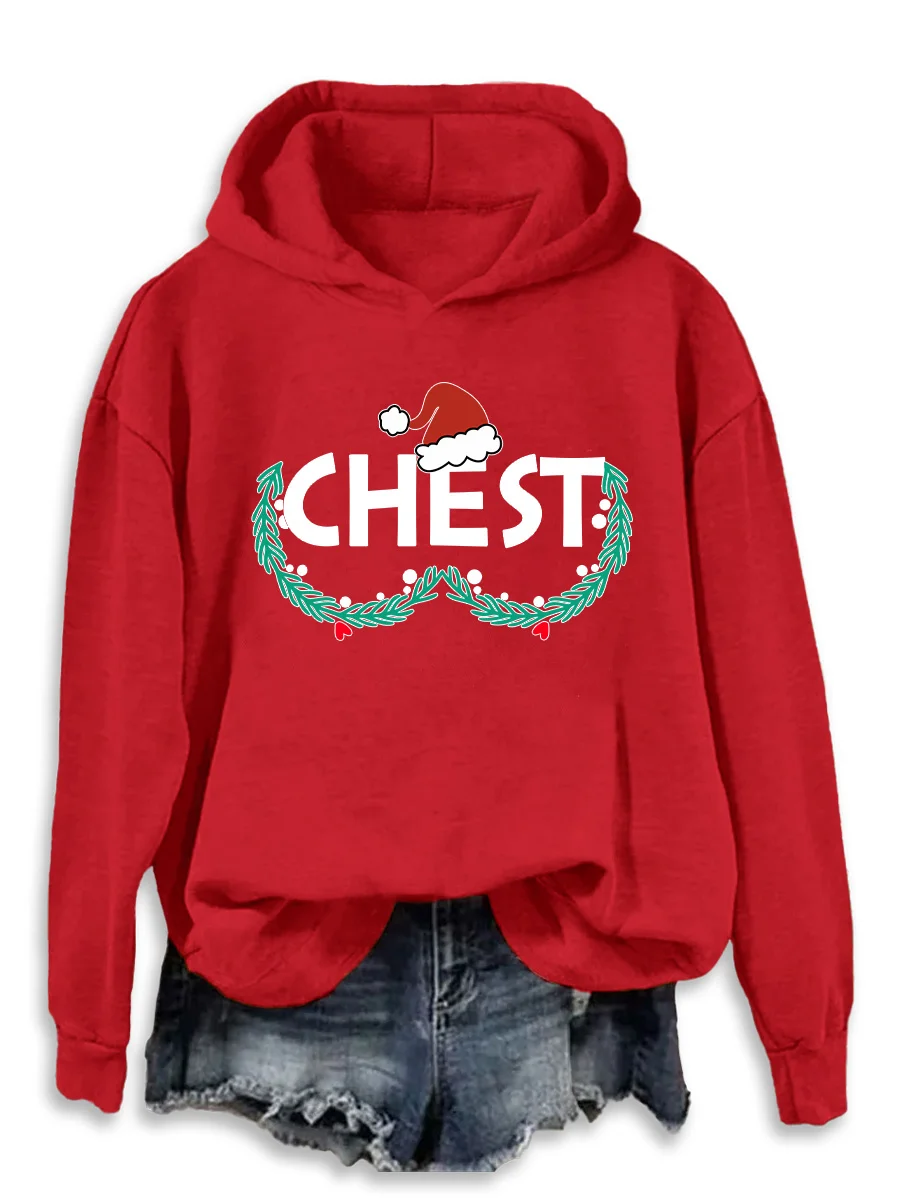 Chest Nuts Christmas Hoodie