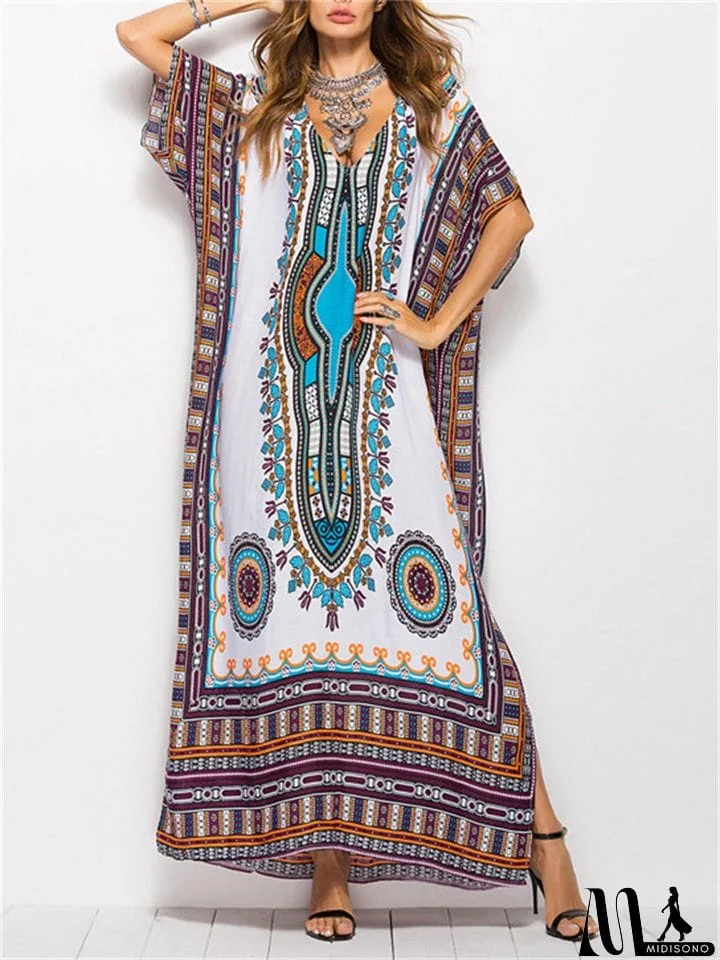 MidiSono - Women's Beautiful Boho Style Casual Dresses for Summer Holiday