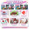Butterfly Flower H 5D Partial Drill DIY Diamond Painting Kit 30*30cm