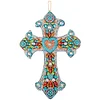 DIY Diamond Painting Special Shape Drills Cross Decoration Pendant Kit