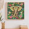 DIY Partial Special Shaped Drill Diamond Painting-Elephant