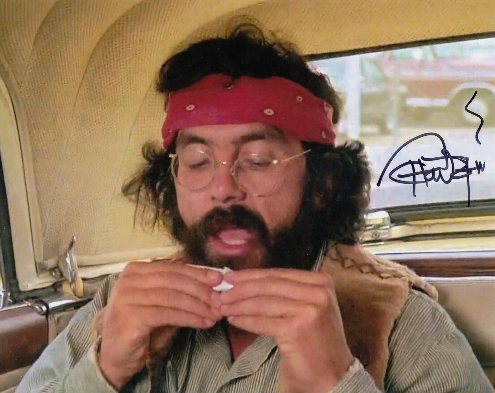 Tommy Chong #0 8x10 Signed Photo Poster painting w/ COA Comedian 031019