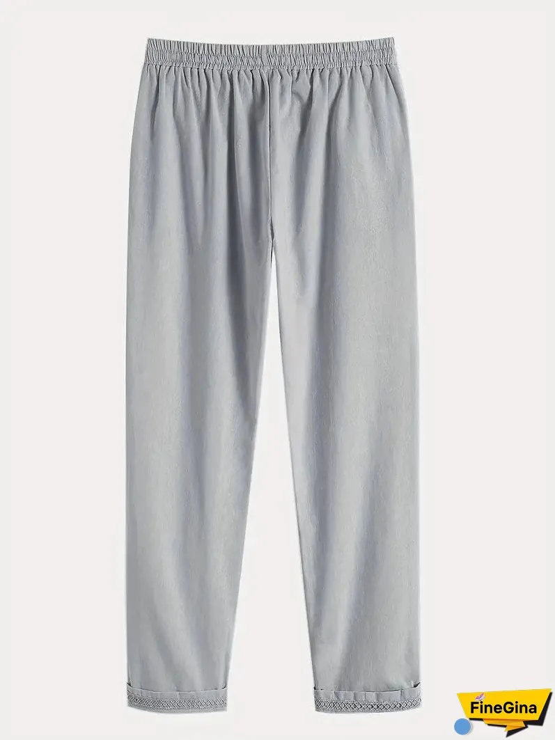 Bohemian Style Linen Pants