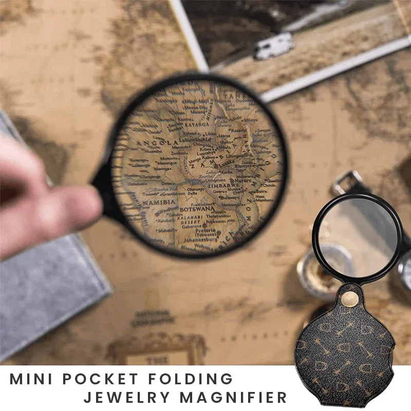 🔥New Year Hot Sale- 50% OFF🔥Mini Pocket Folding Magnifier