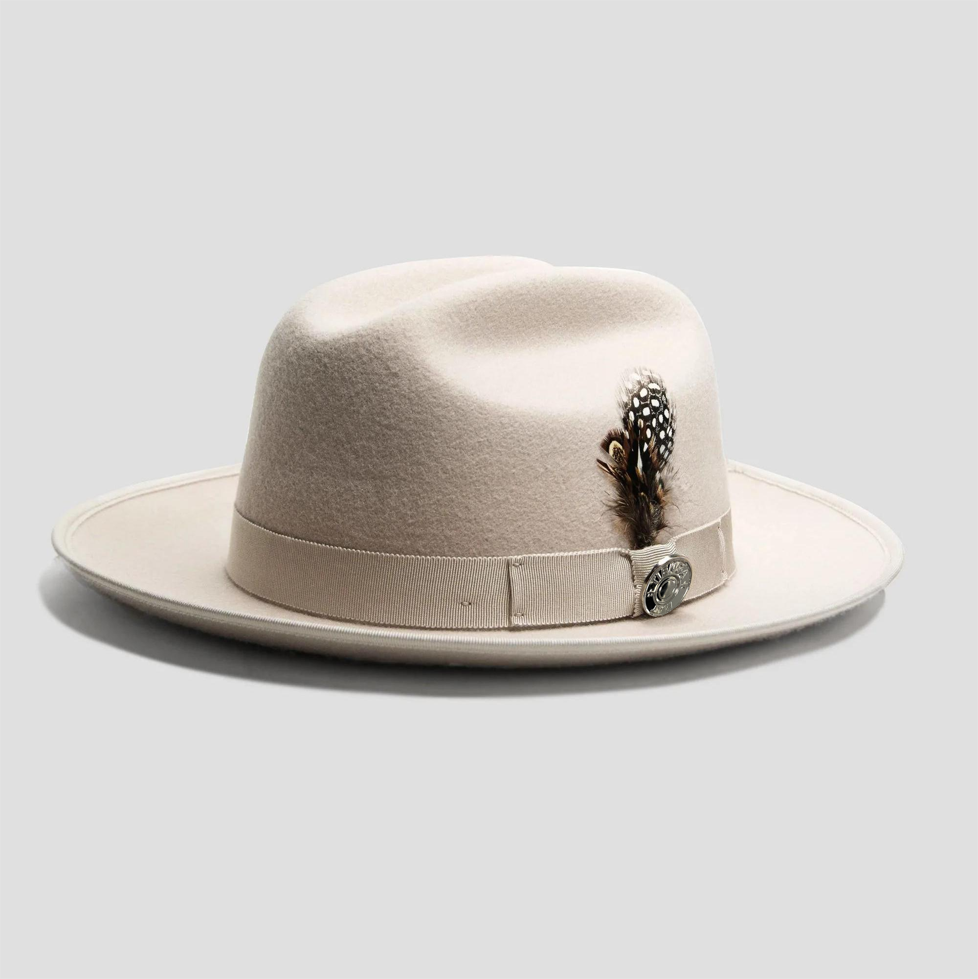 HatsMaker Ranch Fedora - Tusk[Fast shipping and box packing]