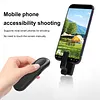 For Kindle 2-Iin-1 Page Clicker Rechargeable Wireless Smart Tablet Novel Page Turners Multi-Purpose E-Book Photography Tool for iPad Tablets Reading Novels Taking