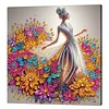 (Pre-Framed)Diamond Painting-DIY Crystal Rhinestone Elegant Lady(25x25cm)