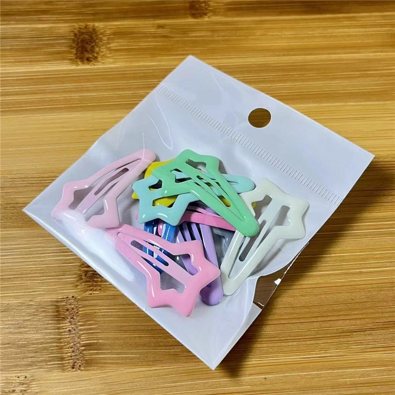Sweet BB Clip Cream Color Broken Hair Headdress Oil Drop Cute Hair Clip Children’s Bangs Paint Edge Clip Candy Color