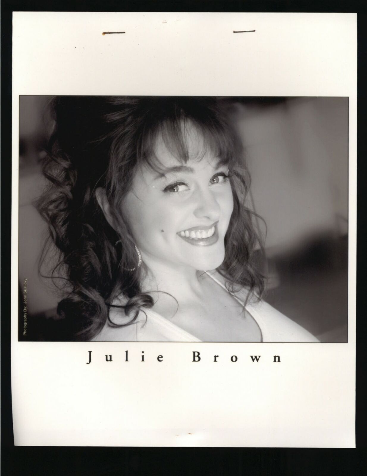 Julie Brown - 8x10 Headshot Photo Poster painting w/ Resume - MTV VJ