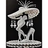 Pearl Lady-Crystal Rhinestone Diamond Painting